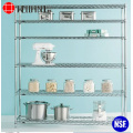 Metal Chrome Restaurant Kitchen Wire Storage Shelving (CJ15035180A6C)